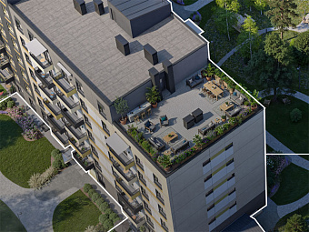 В Зеленой гавани построят ситихаус со 126-метровой террасой